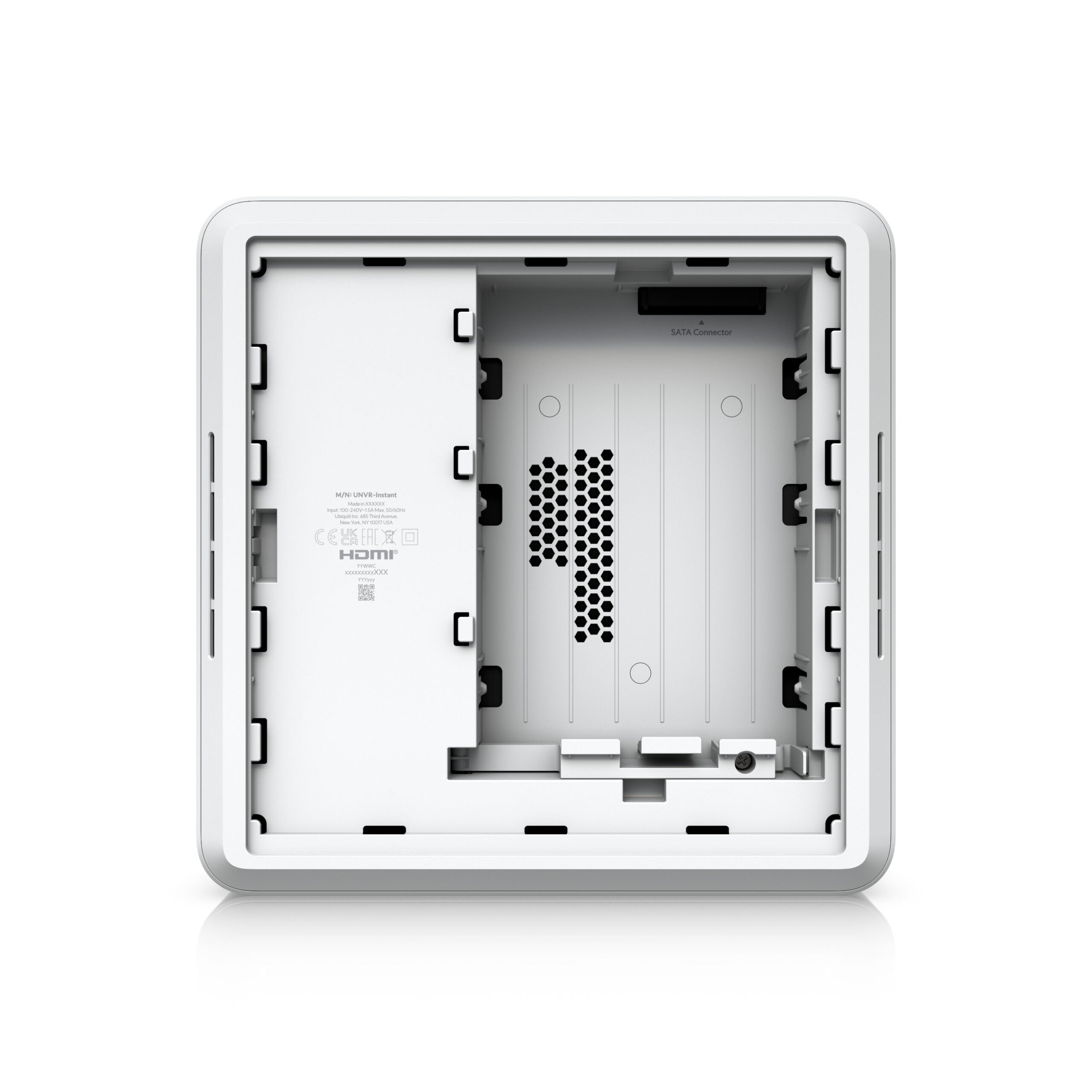 Ubiquiti UniFi UNVR-Instant-EU Network Video Recorder Instant with 3.5inch HDD support, featuring an integrated 6-port PoE switch, integrated HDMI View Port, 6x4K camera or (15) Full HD cameras "UNVR-INSTANT-EU"