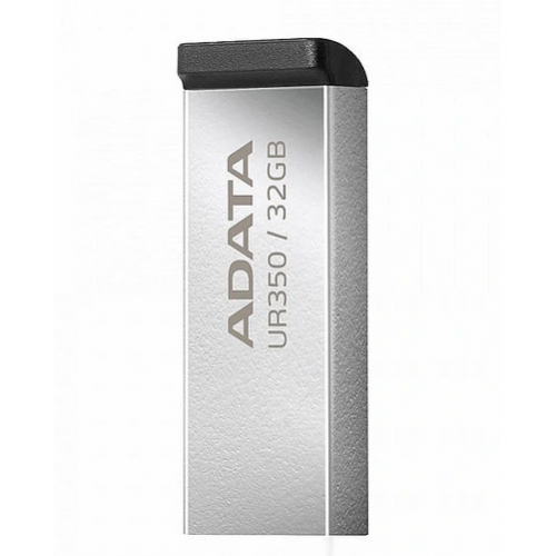 MEMORIE USB 3.2 ADATA 32 GB, carcasa metalica, gri, "UR350-32G-RSR/BK"