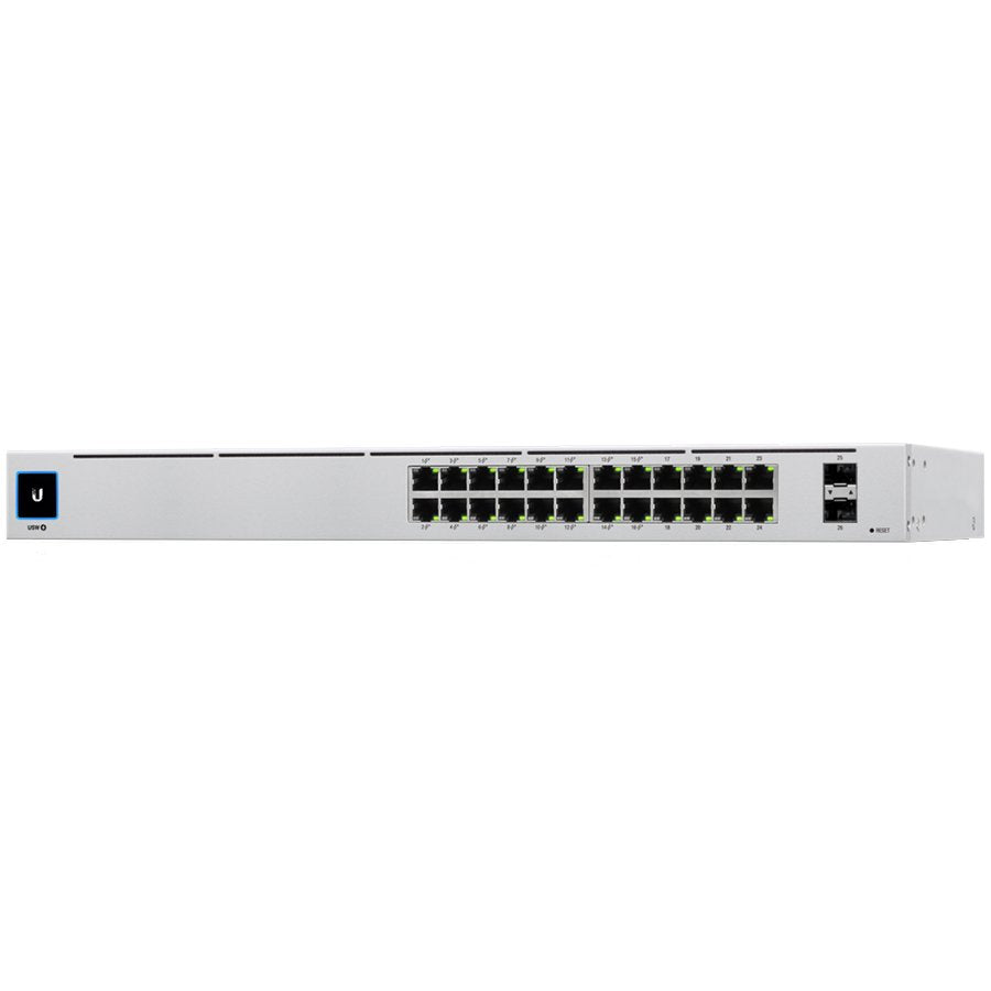 SWITCH Ubiquiti, Gigabit x 24, SFP+ x 2, managed rackabil, carcasa metalica, 