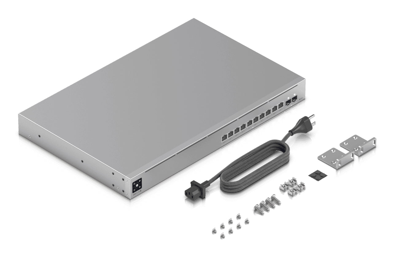 Ubiquiti Layer 3 Etherlighting USW-Pro-XG-10-PoE-EU (10) 10 GbE and (2) 10G SFP+ ports "USW-PRO-XG-10-POE-EU"