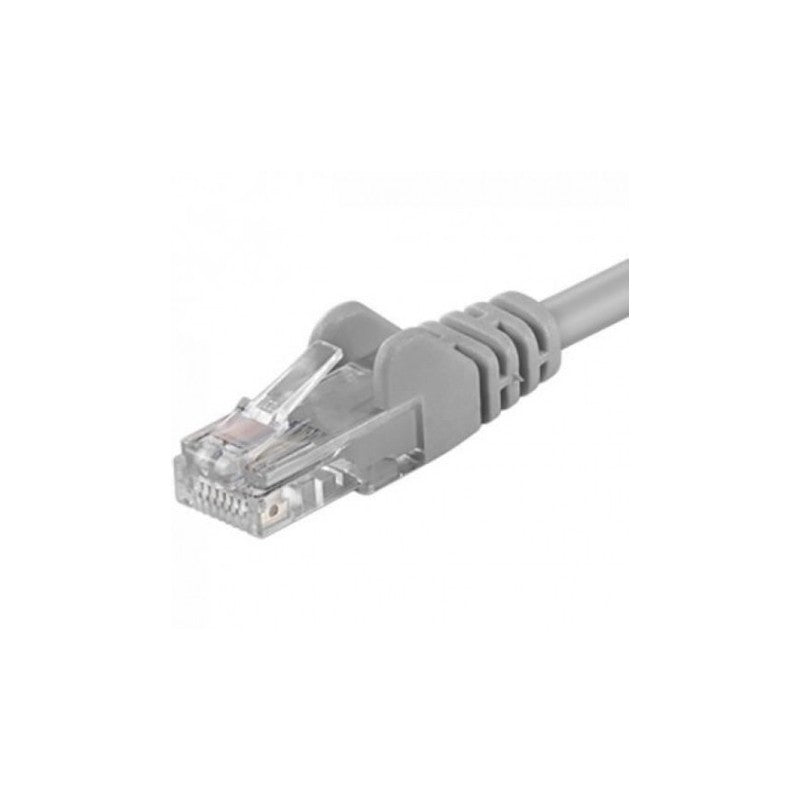 Patchcord UTP RJ45-RJ45 Cat.5e, LSZH, 0.5m, gri - EMTEX "UTP-5E-0.5-G-LSZH-EMT"