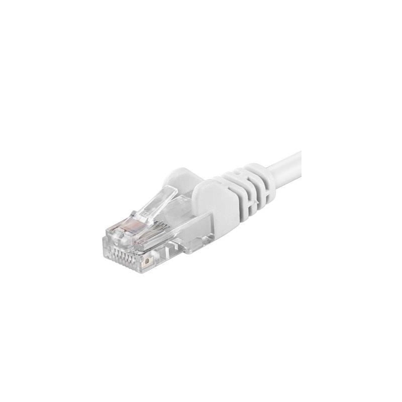 Patchcord UTP RJ45-RJ45 Cat.5e 1.5m, alb "UTP-5E-1.5-W"