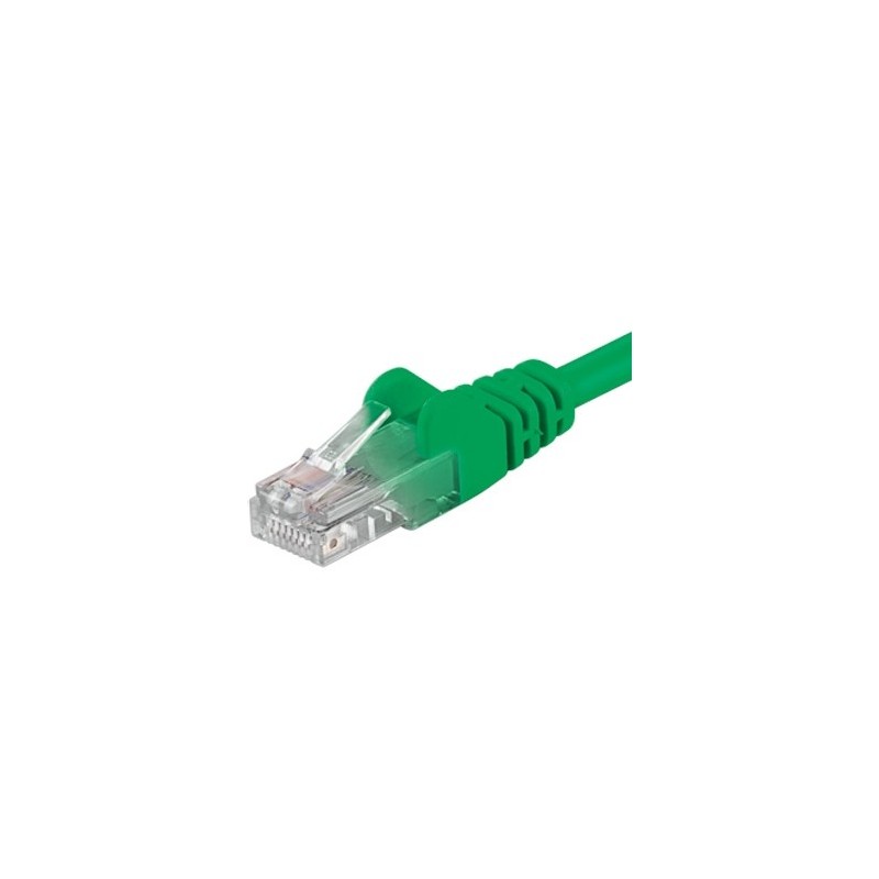 PremiumCord Patchcord UTP RJ45-RJ45 Cat.5e 7m, verde, 