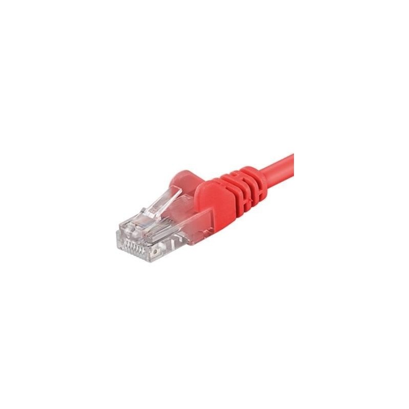 Patchcord UTP RJ45-RJ45 Cat.6, 0.25m, rosu, "UTP-6-0.25-R"
