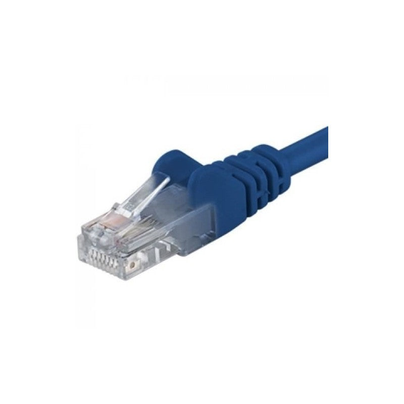 Patchcord UTP RJ45-RJ45 Cat.6, 0.5m, albastru, "UTP-6-0.5-BL"