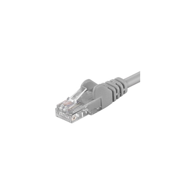 PremiumCord Patchcord UTP RJ45-RJ45 Cat.6, 30m, gri, 