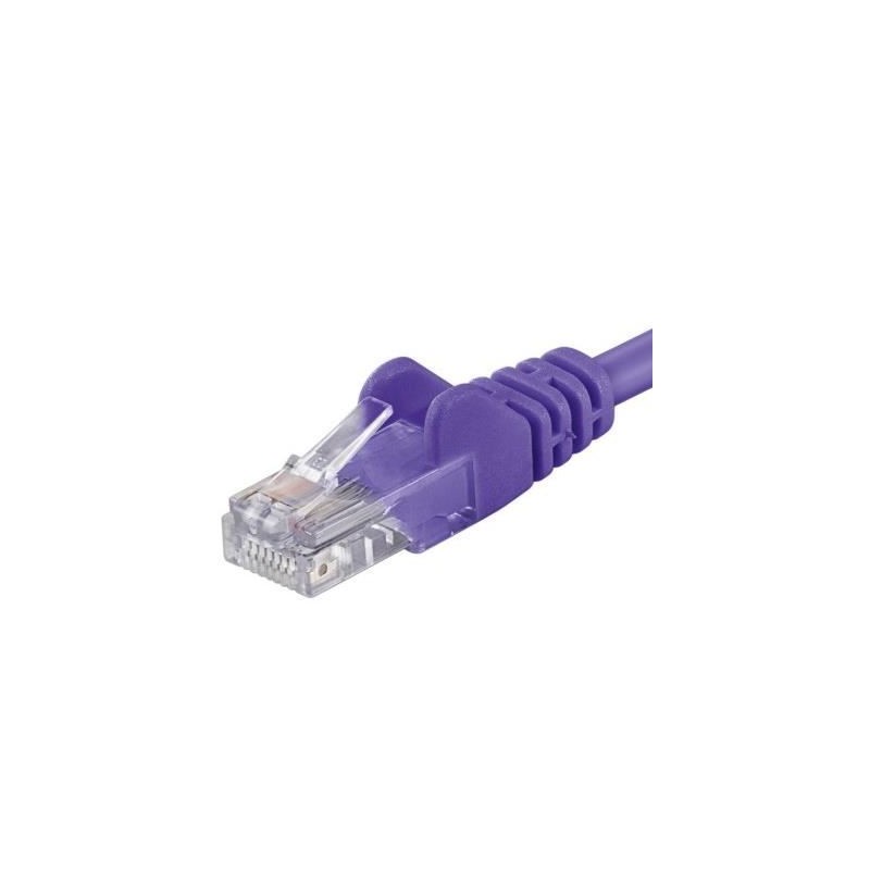 Patchcord UTP RJ45-RJ45 Cat.6, 5m, violet, "UTP-6-5-V"