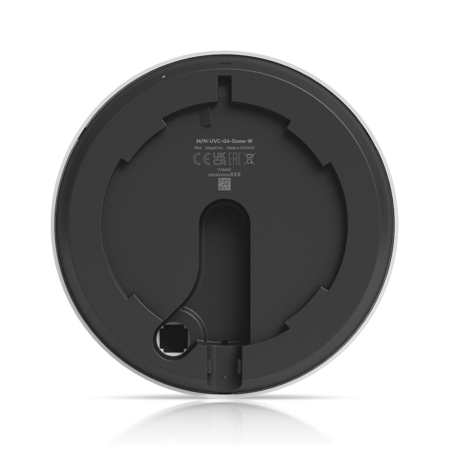 UBIQUITI UniFi Enterprise G6 Dome, 4K PoE camera "UVC-G6-DOME-W" (timbru verde 0.8 lei)