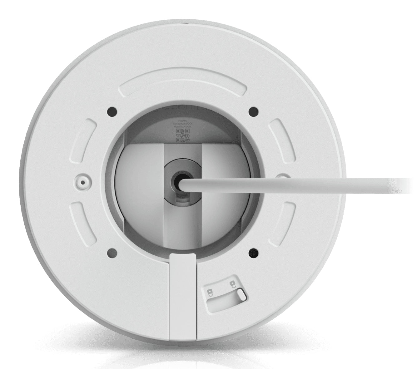 Ubiquiti UVC-G6-Pro-Turret-W All-weather tamper-resistant 4K PoE+ camera with a Multi-TOPS AI engine, 2.36x optical zoom, and a large 1/1.2" CMOS sensor "UVC-G6-PRO-TURRET-W" (timbru verde 0.8 lei)