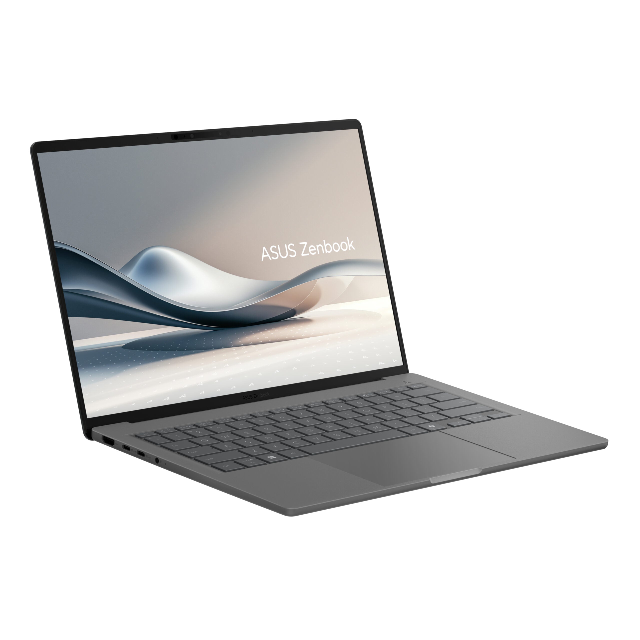ASUS Zenbook A14 UX3407QA-QD339X Qualcomm Snapdragon X 14inch OLED WUXGA 32GB LPDDR5X 1TB M.2 NVMe PCIe SSD W11P 3Y Iceland Gray "UX3407QA-QD339X" ((timbru verde 3.5 lei)
