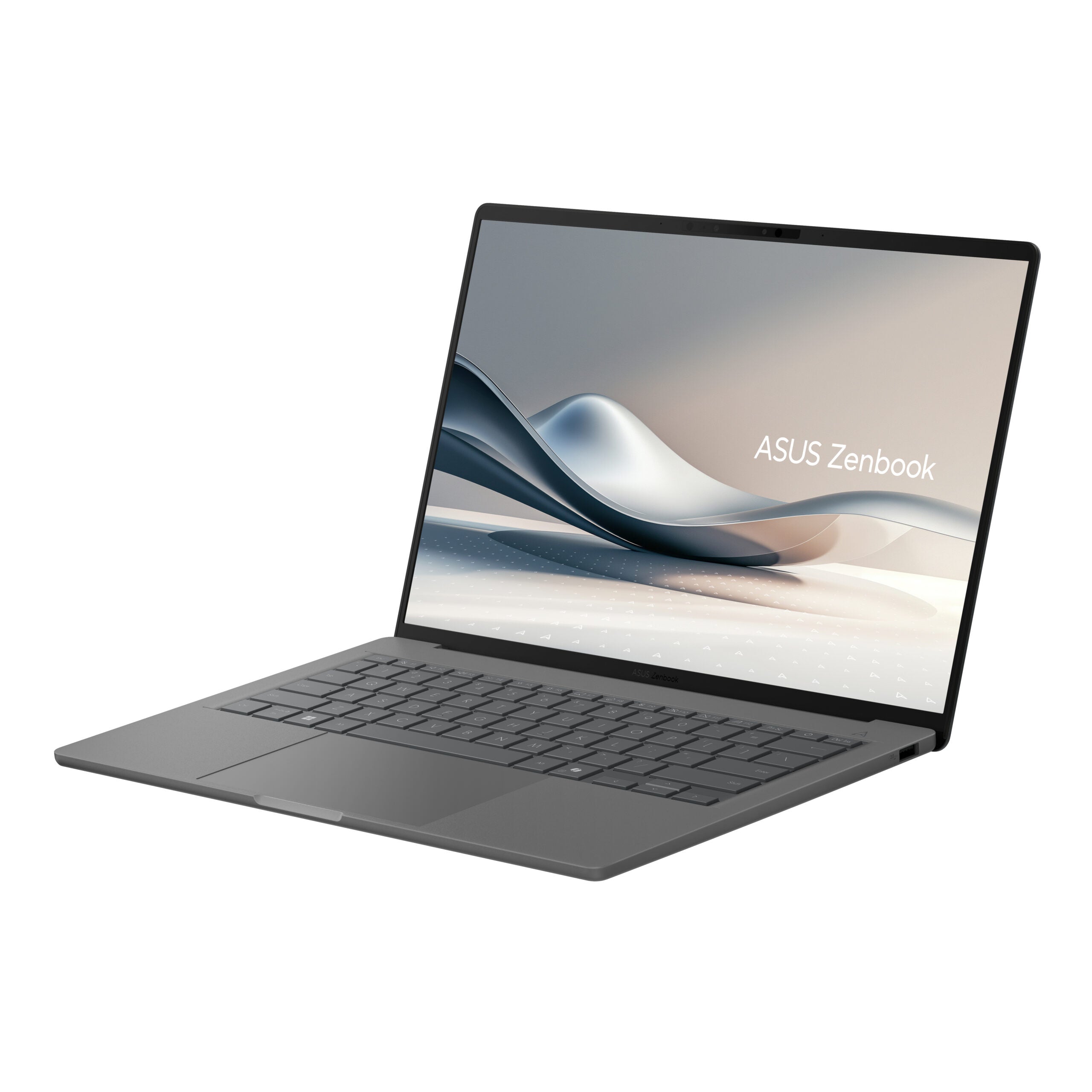 ASUS Zenbook A14 UX3407QA-QD339X Qualcomm Snapdragon X 14inch OLED WUXGA 32GB LPDDR5X 1TB M.2 NVMe PCIe SSD W11P 3Y Iceland Gray "UX3407QA-QD339X" ((timbru verde 3.5 lei)