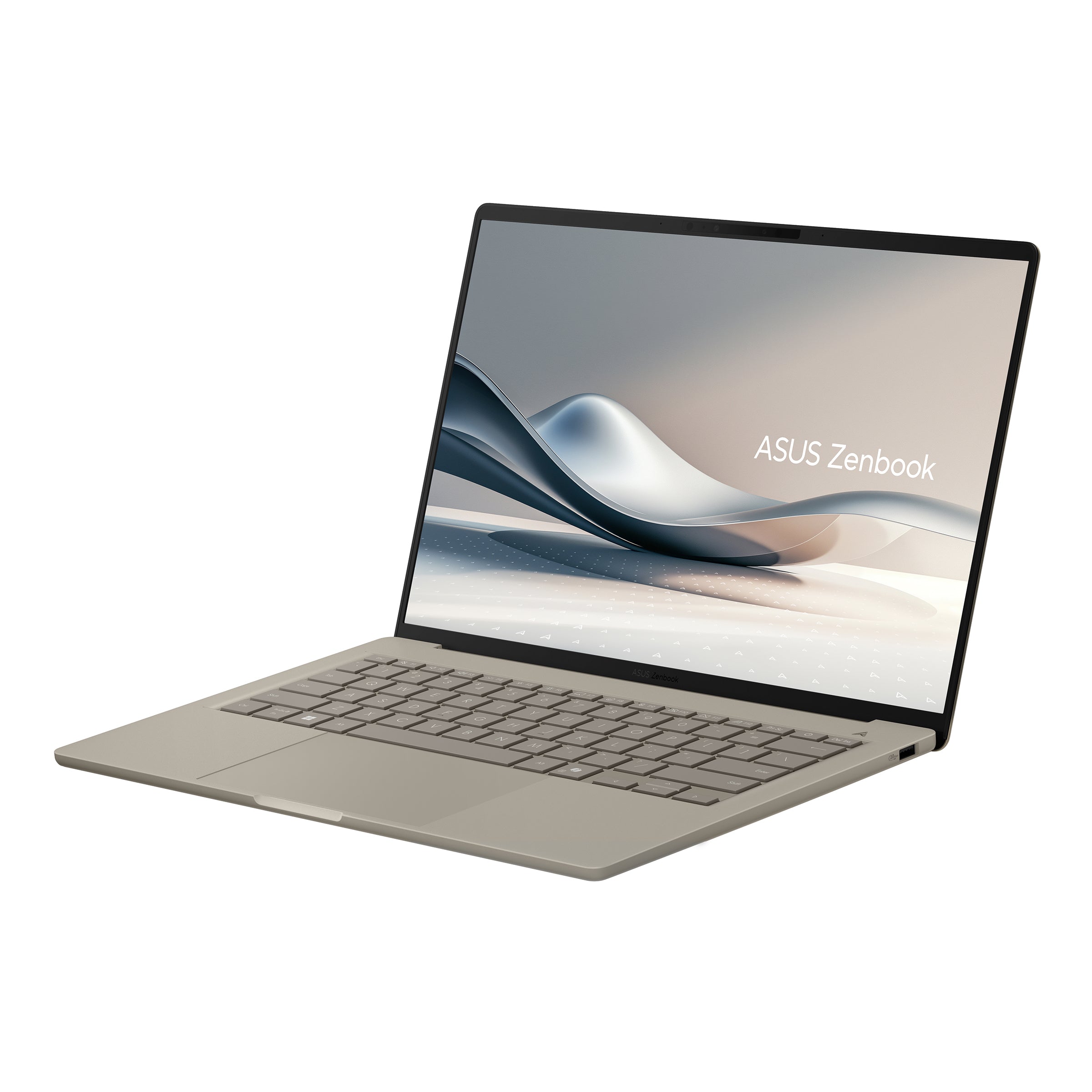 ASUS Zenbook A14 UX3407QA-QD340X Qualcomm Snapdragon X 14inch OLED WUXGA 32GB LPDDR5X 1TB M.2 NVMe PCIe SSD W11P 3Y Zabriskie Beige "UX3407QA-QD340X" ((timbru verde 3.5 lei)