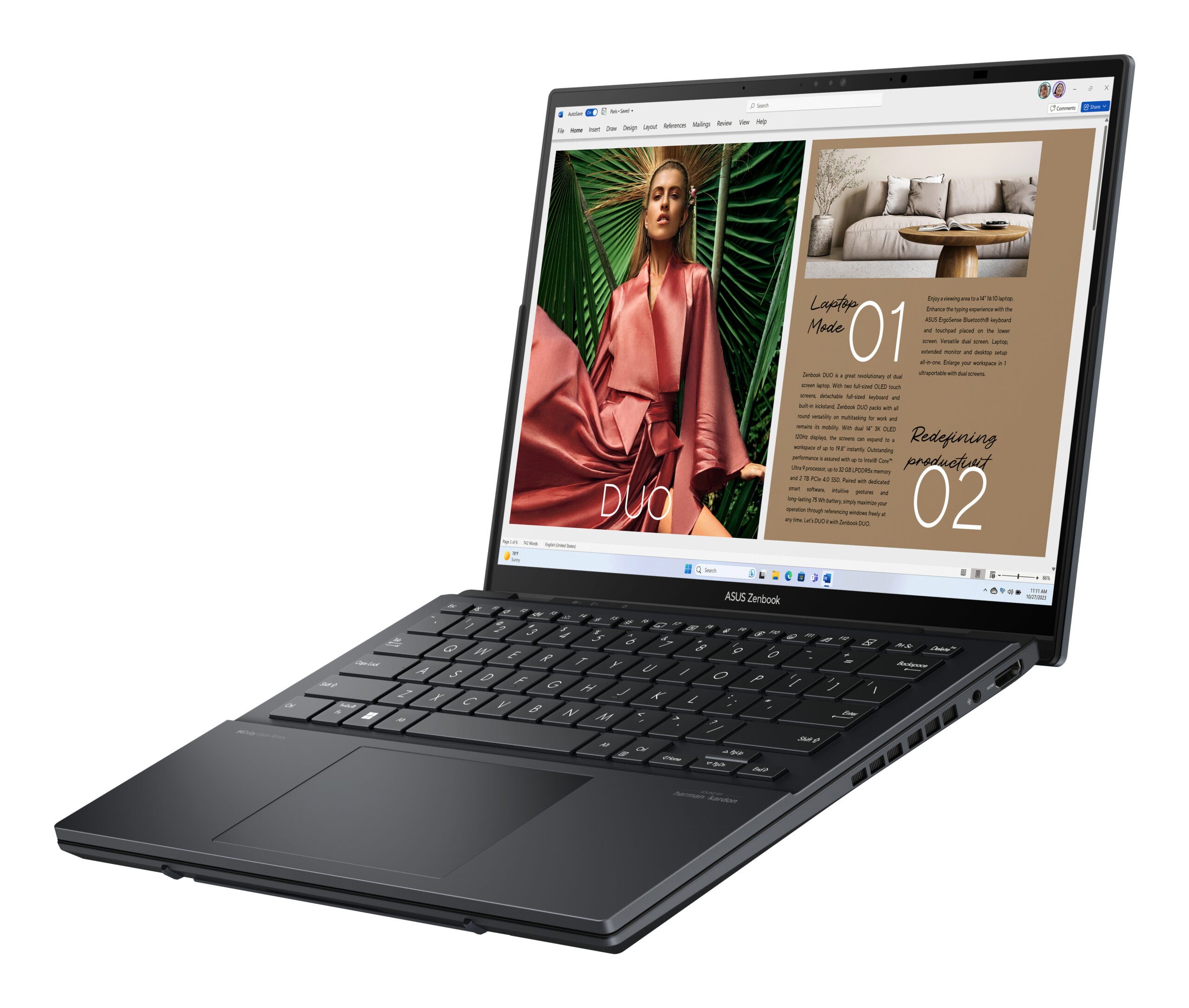ASUS UX8406CA-QL118X Ultra 7 32GB 1TB W11P "UX8406CA-QL118X" (