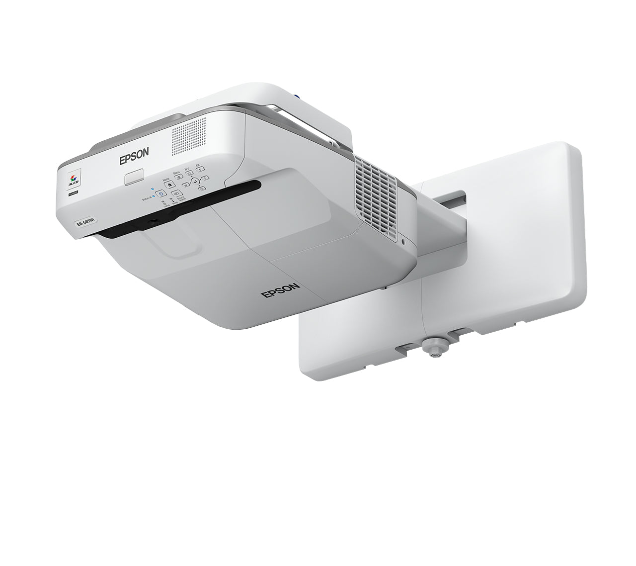 Proiector EPSON Epson EB-685W,WXGA,1280 x 800, 16:10,HD ready,3500 lumeni,USB 2.0,USB 2.0 Type B,RS-232C HDMI in (3x),Composite in,mini jack,Mic "V11H744040"