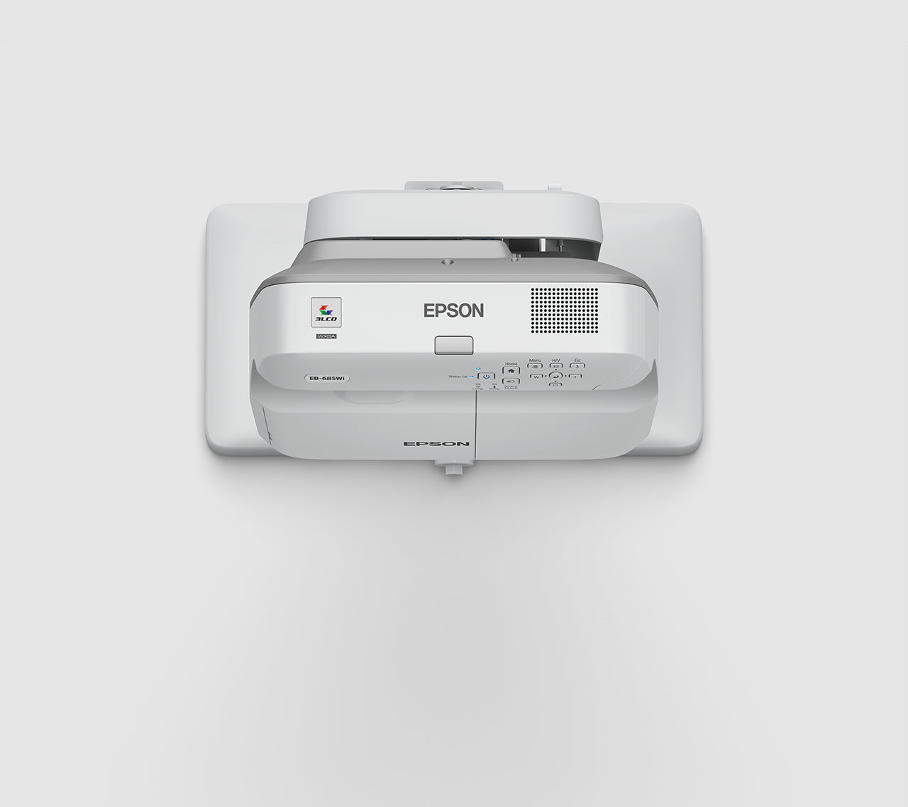 Proiector EPSON Epson EB-685W,WXGA,1280 x 800, 16:10,HD ready,3500 lumeni,USB 2.0,USB 2.0 Type B,RS-232C HDMI in (3x),Composite in,mini jack,Mic "V11H744040"