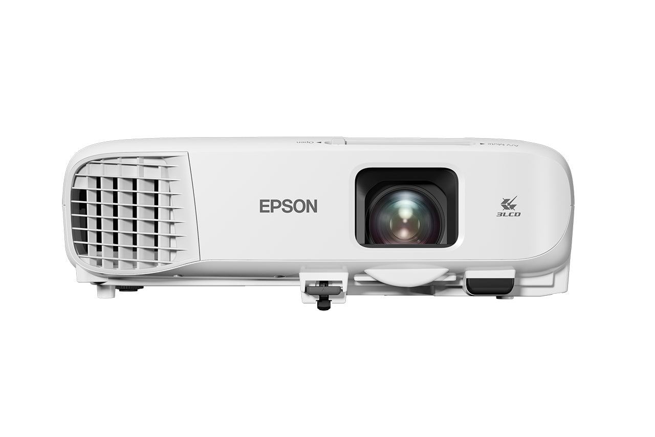 Proiector Epson EB-992F, 3LCD, 4000 lumeni, FHD 1920*1080, 16:9, USB 2.0,USB 2.0 Type B, RS-232C,2* VGA,2* HDMI, Mic, boxa 16W, cablu HDMI 1.8 m inclus alb "V11H988040"