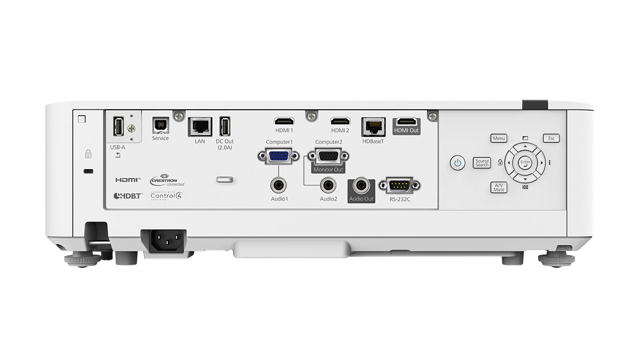 Proiector Epson EB-L530U, 3LCD,WUXGA 1920* 1200,USB 2.0-A, USB 2.0, RS-232C, 2xVGA, 2xHDMI, USB 2 Type A, boxa 10W "V11HA27040"