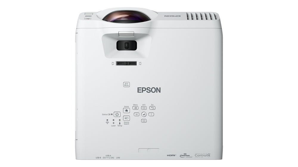 Proiector Epson EB-L210SF, Tehnologie 3LCD, Full HD,1080p,16:9,20.000h,192 Hz - 240 Hz,USB 2.0, USB 2.0 Type B, RS-232C,VGA,HDMI,Jack, Mic, Difuzor,Alb. 