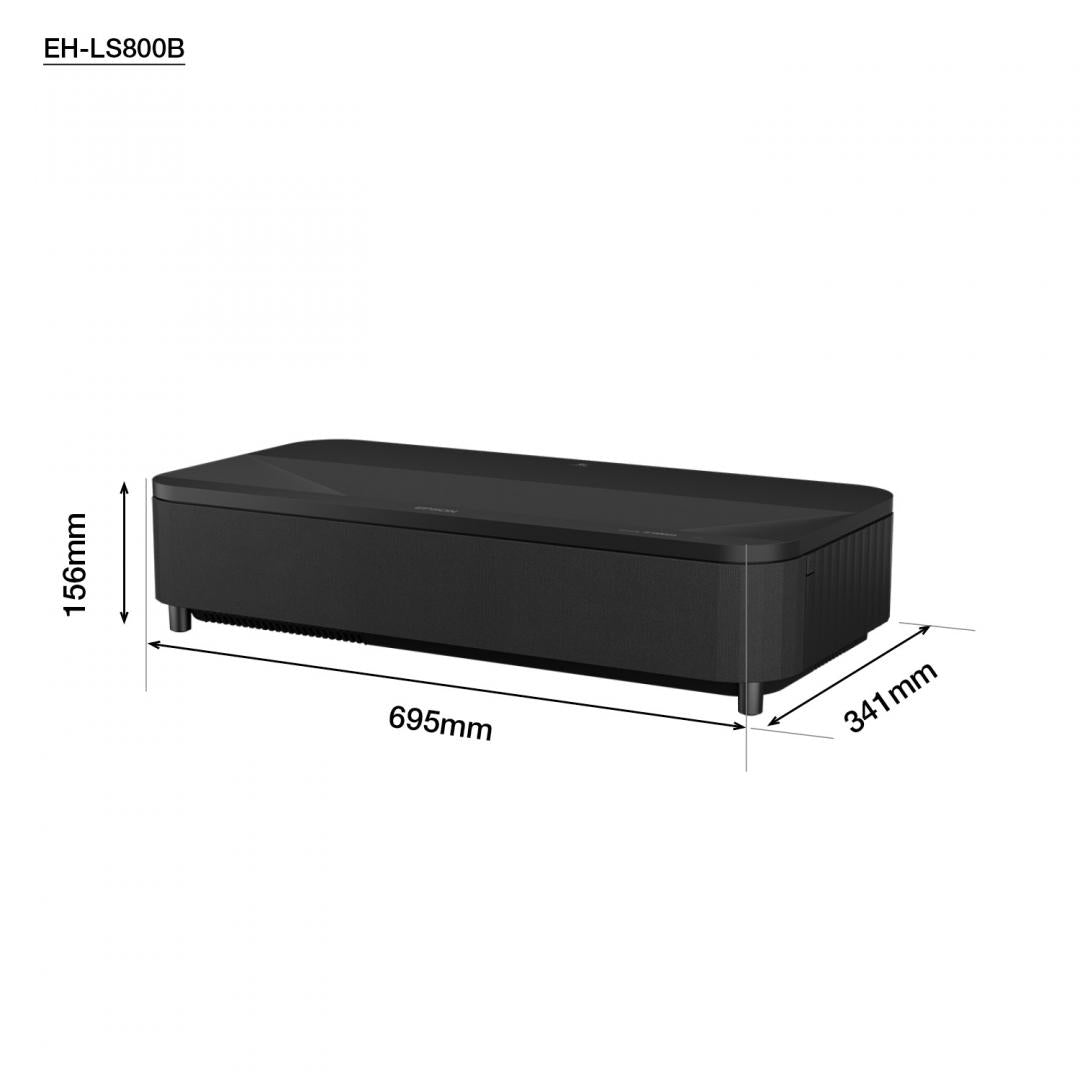 PROJECTOR EPSON EH-LS800B "V11HA90140" , (RAPO)