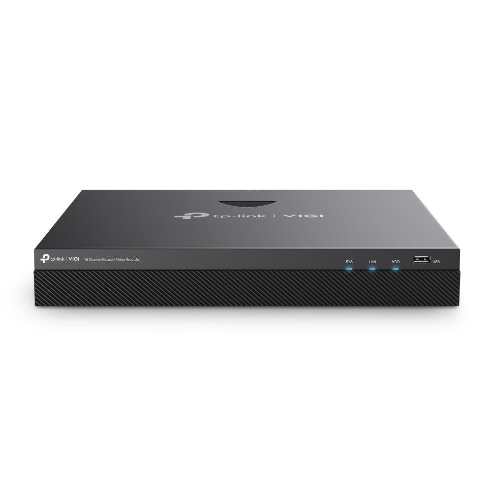 NVR TP-Link VIGI, 16 canale, capacitate max 20 TB, porturi HDMI | VGA | Retea RJ45 | 2 x USB 2.0, "VIGI NVR2016H"