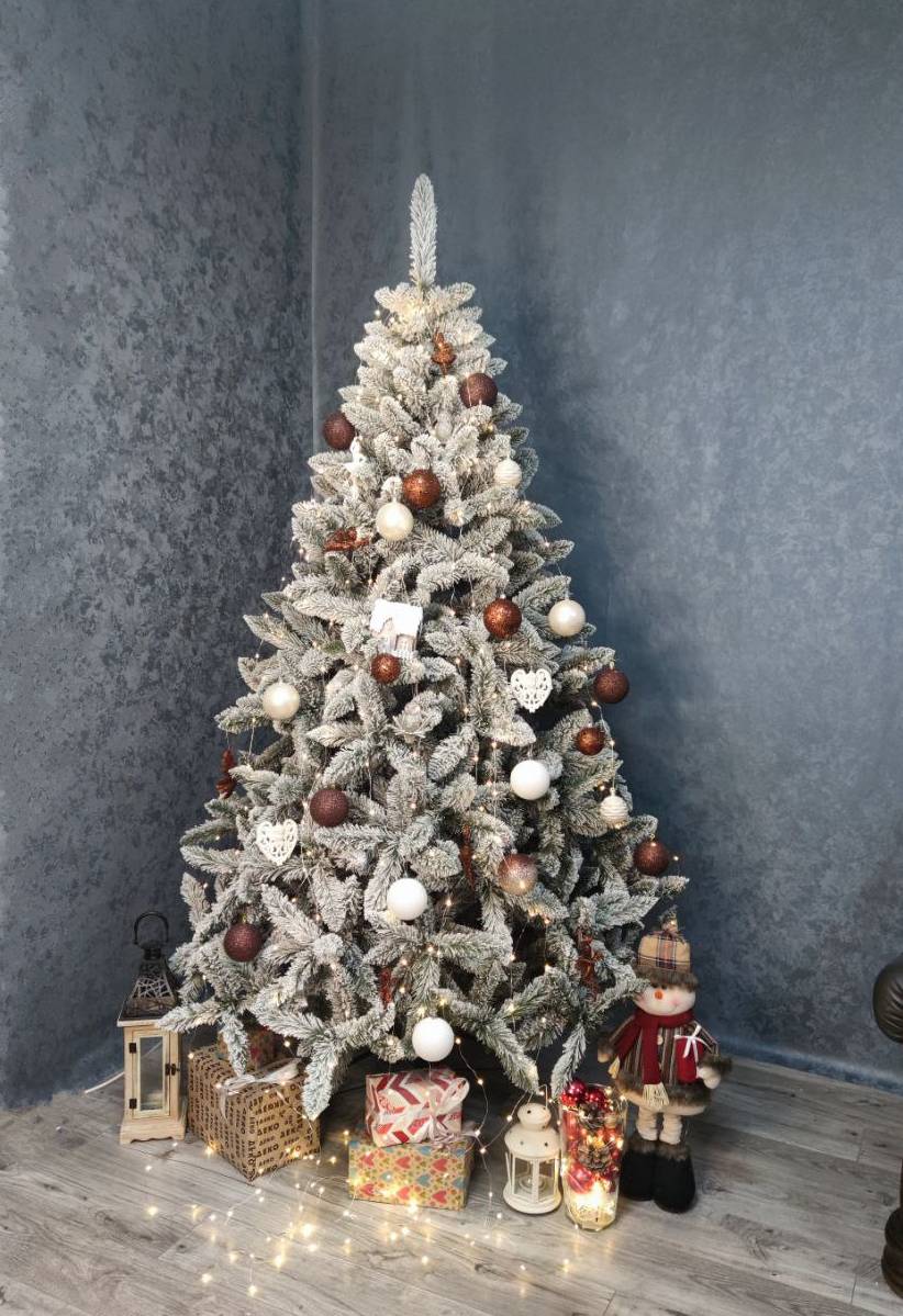 Brad artificial Christmas Deluxe by Sersimo, Victoria nins, 2D, 220cm