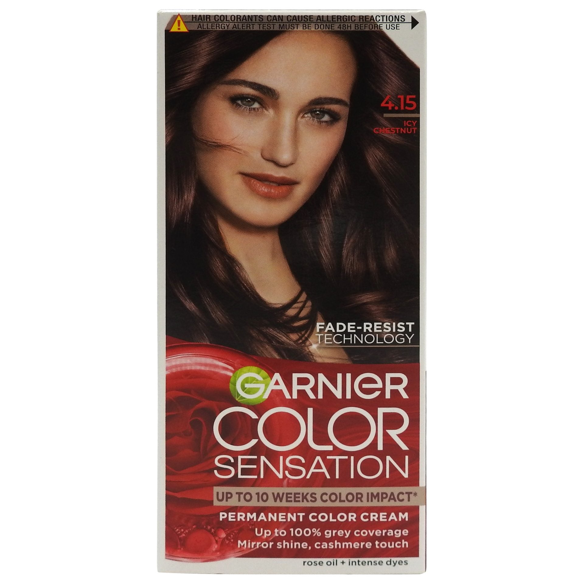 Vopsea pentru Par, Garnier Color Sensation, 4/15 Saten Glacial
