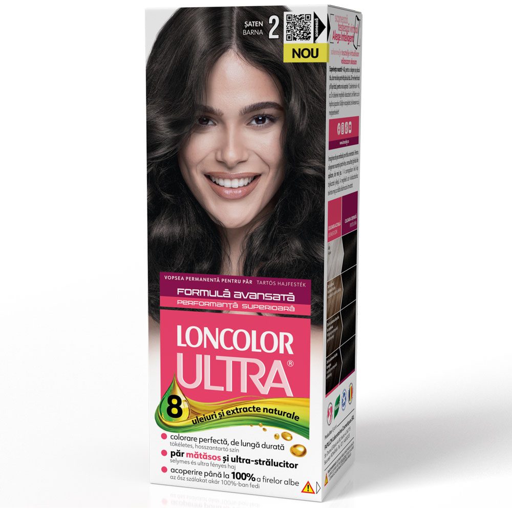 Vopsea pentru Par, Loncolor Ultra, 2 Saten