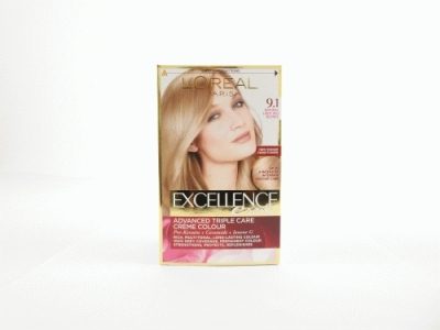Vopsea pentru Par, Loreal Excellence Creme, 9.1 Natural Light Ash Blonde