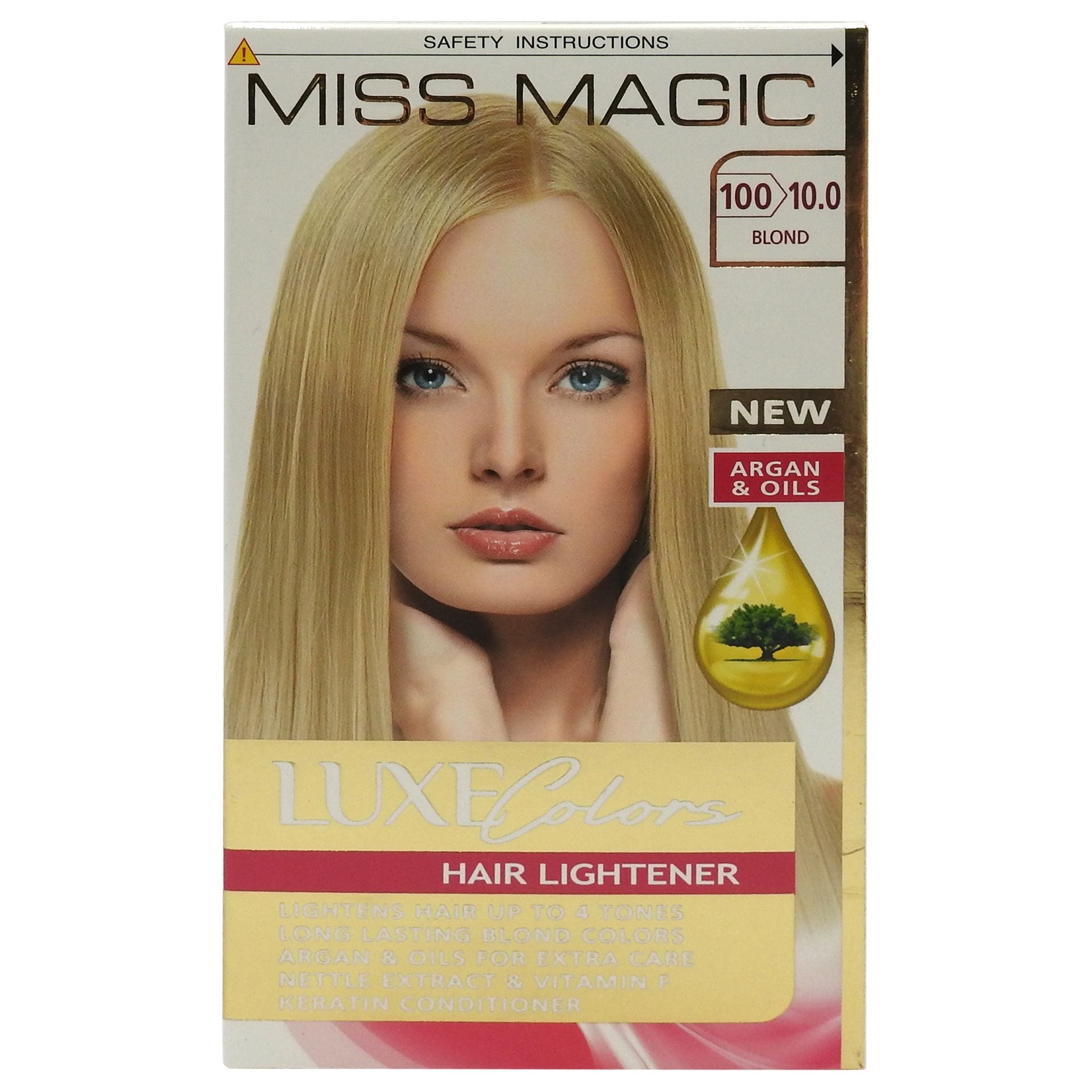 Vopsea pentru Par, Miss Magic, nr. 100 10 Blond Stralucitor