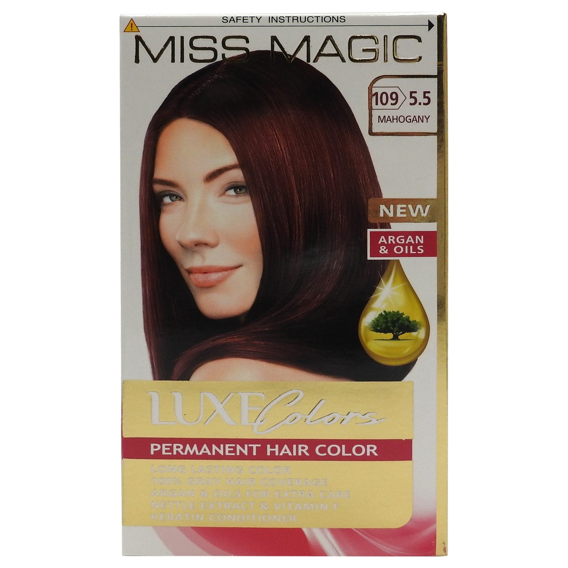 Vopsea pentru Par, Miss Magic, nr. 109 5.5 Mahon