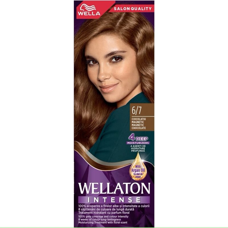 Vopsea pentru Par, Wellaton, 6/7 Ciocolatiu Magnetic