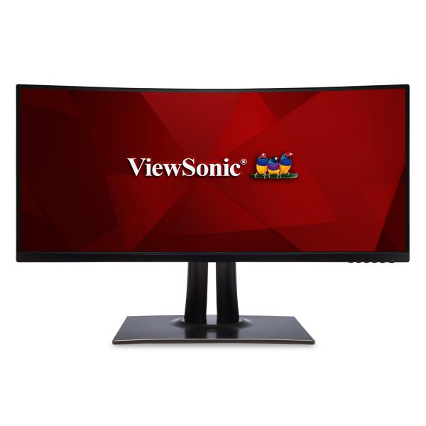 Monitor ViewSonic 34 inch, home | office, VA, UWQHD (3440 x 1440), Ultra Wide | curbat, 400 cd/mp, 5 ms, Display Port | HDMI x 2, 