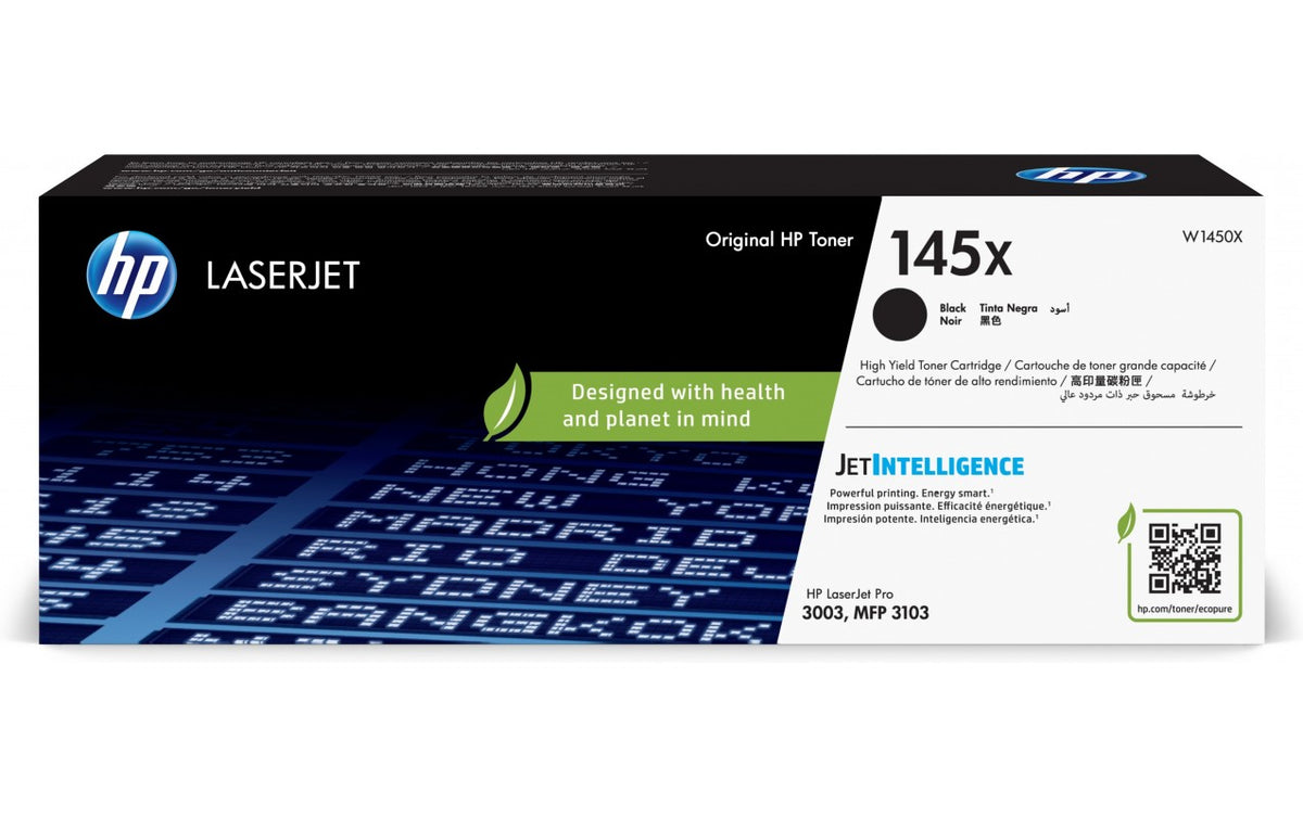 Toner Original HP Black, nr.145X, pentru Laser Jet 3003dn|3003dw|MFP 3103fdn|3103fdw, 4k, incl.TV 1.2incl.TV 