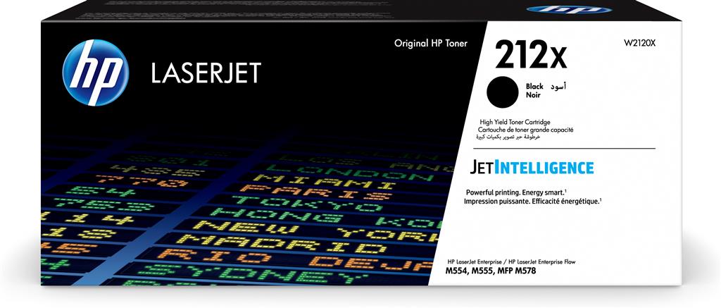 Toner Original HP Black, nr.212X, pentru Laser Jet M555x|M554dn|M555dn|MFP M578c|M578z|M578f, 13k, incl.TV 1.2incl.TV 