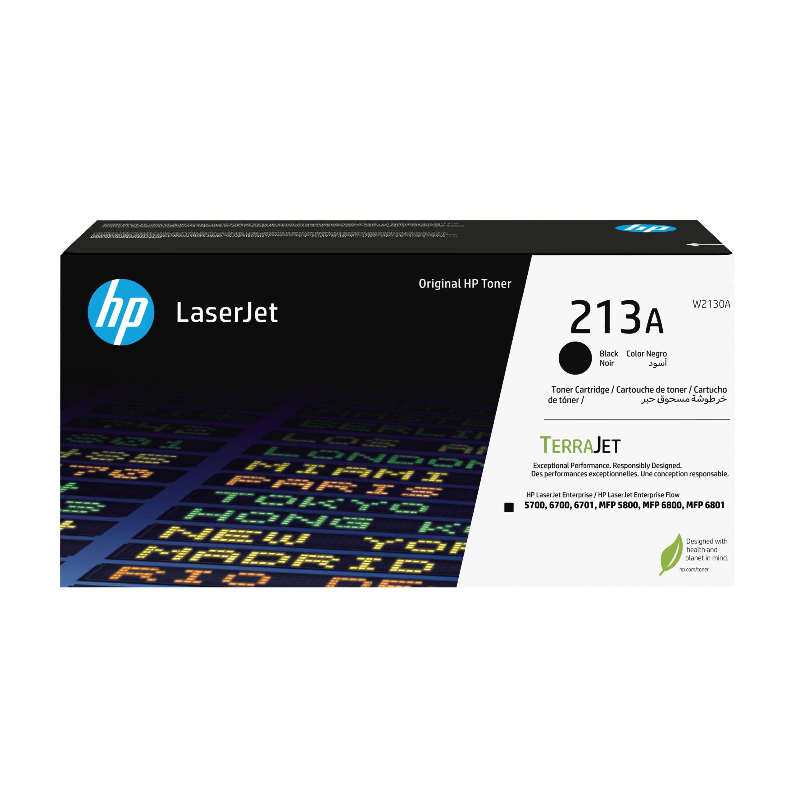 Toner Original HP Black, nr.213A, pentru Color LJ 5700|5800|6700|6800, 3.5K, incl.TV 1.2 RON, "W2130A"