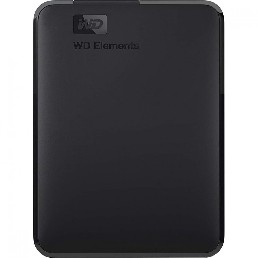 HDD extern WD 5 TB, Elements, 2.5 inch, USB 3.0, negru, "WDBU6Y0050BBK-WESN"