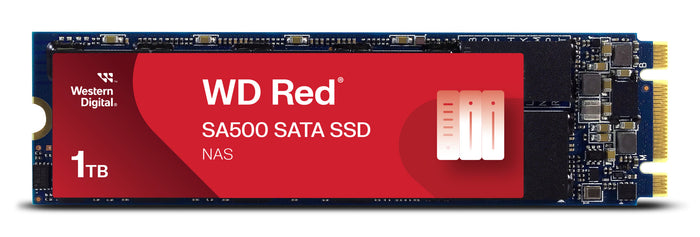 WD Red SSD SA500 NAS 1TB SATA III 6Gb/s M.2 2280 "WDS100T1R0B-68A4Z0" – SSD
