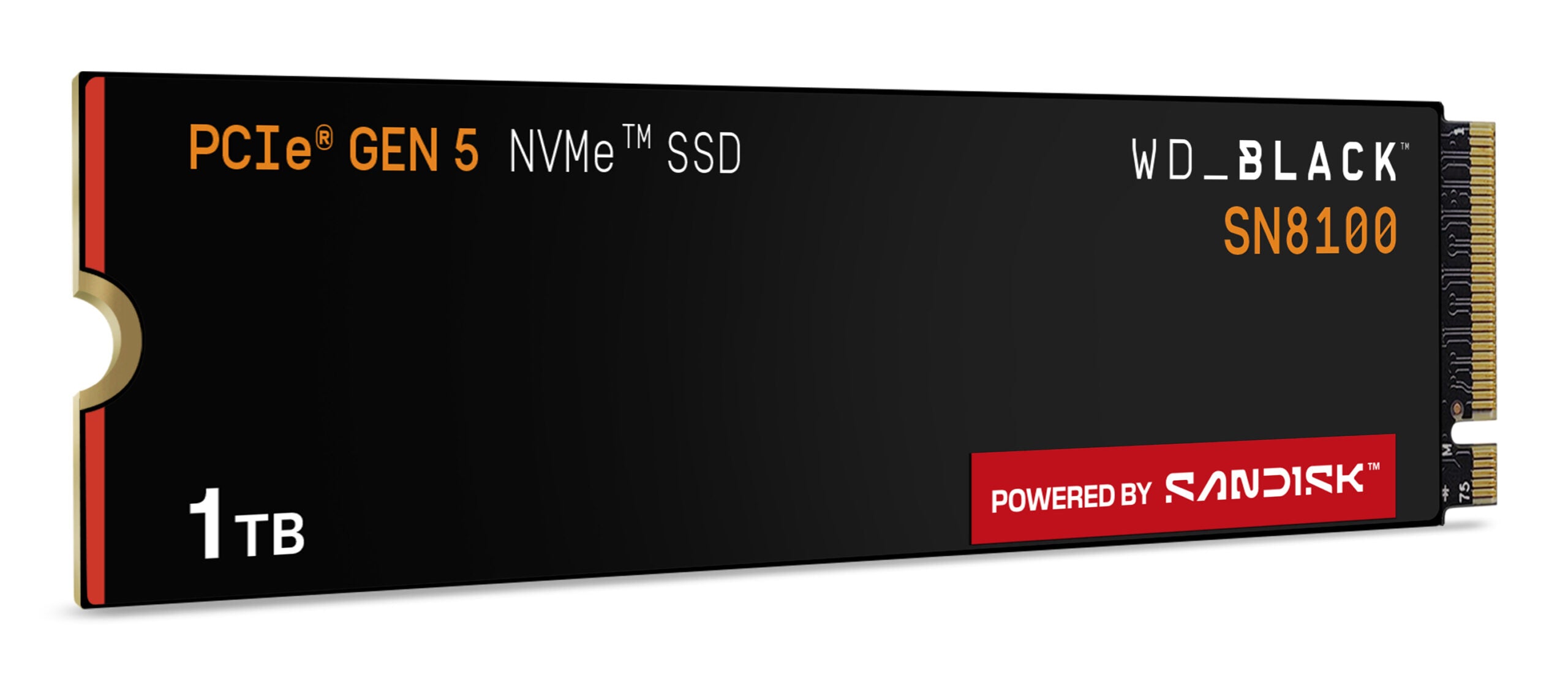 SSD PCIE G5 M.2 1TB/BLACK SN8100 WDS100T1X0M WDC "WDS100T1X0M"