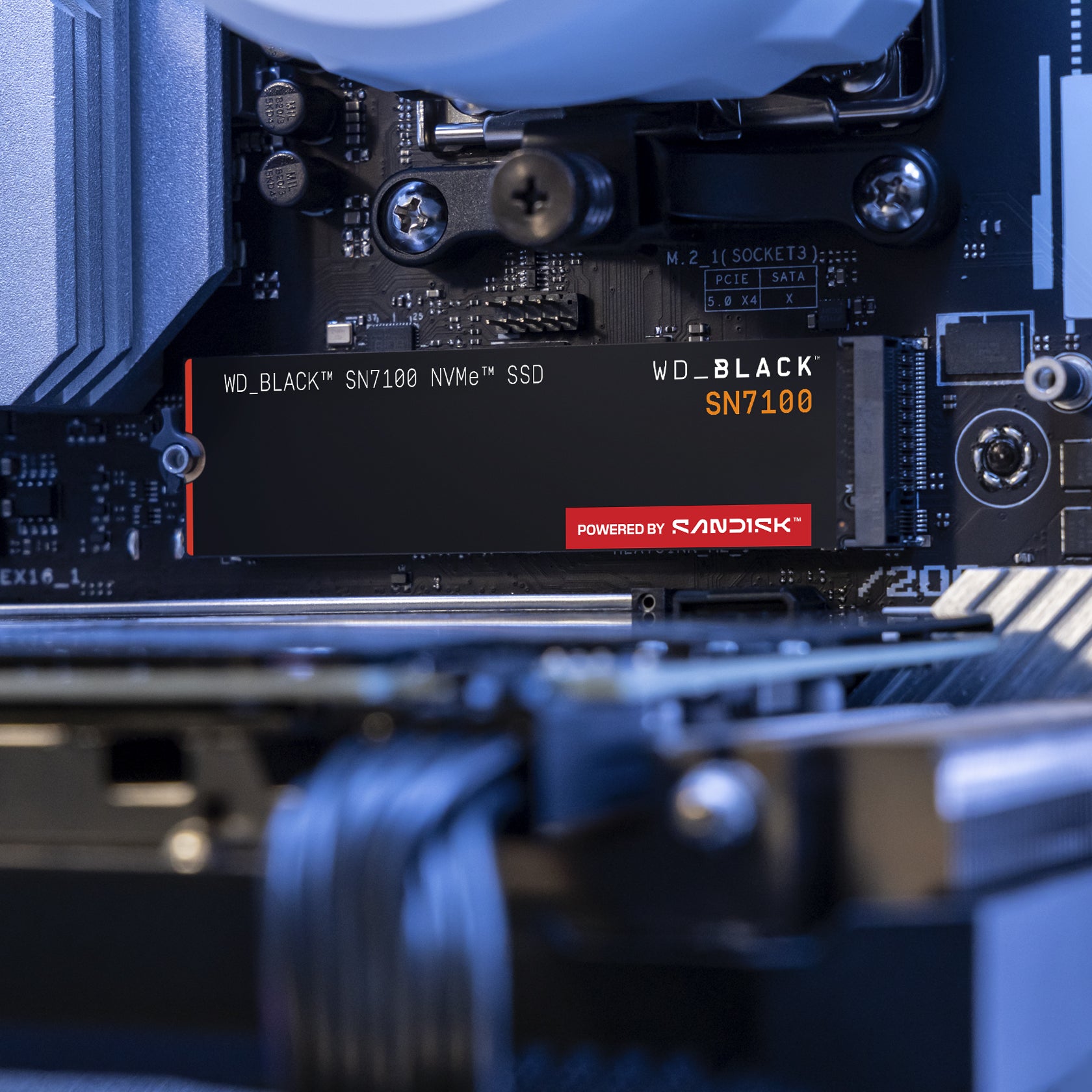 SSD Dysk SSD WD Black SN7100 1TB M.2 NVMe WDS100T4X0E "WDS100T4X0E"