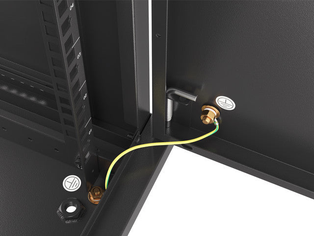 Dulap rack de perete 19", 9U negru "WF01-6409-00B"