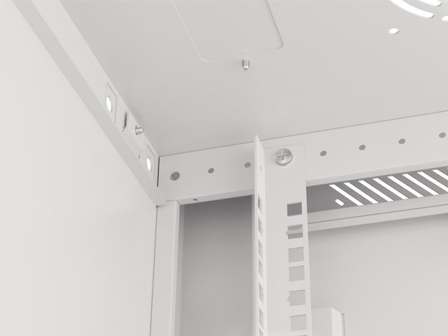 Dulap rack de perete 19", 9U gri "WF01-6409-00S"