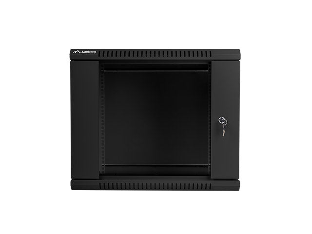 Dulap rack de perete 19", 9U negru V2 "WF01-6409-10B"