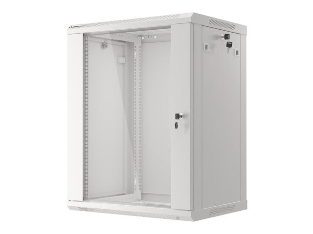 Dulap rack 19" perete 15U/ 600x450 gr V2 "WF01-6415-10S"