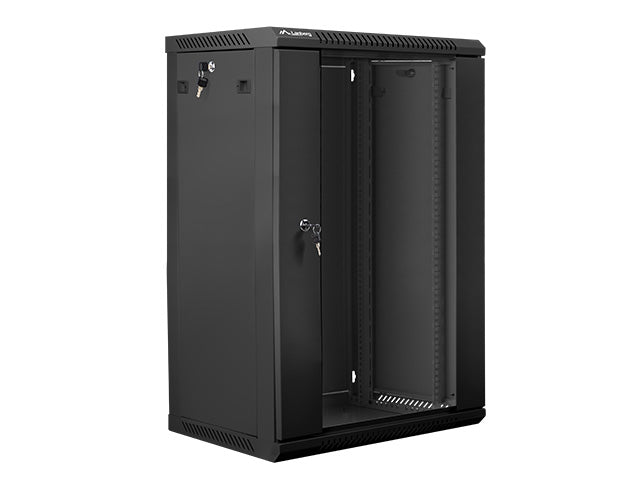 Dulap rack 19" perete 18U/ 600x450 ng V2 "WF01-6418-10B"