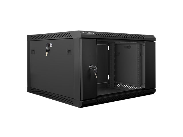 Dulap rack de perete 19", 6U negru V2 "WF01-6606-10B"
