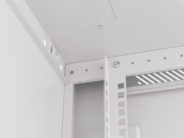 Dulap rack 19" perete 22U/ 600x600 gr V2 "WF01-6622-10S"