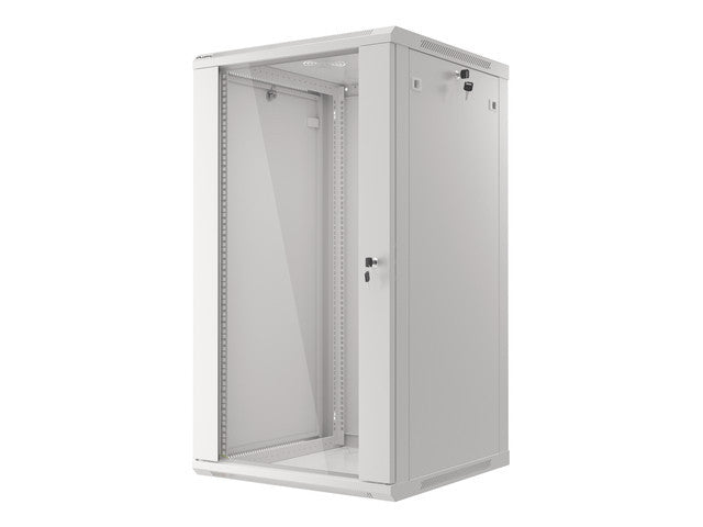 Dulap rack 19" perete 22U/ 600x600 gr V2 "WF01-6622-10S"