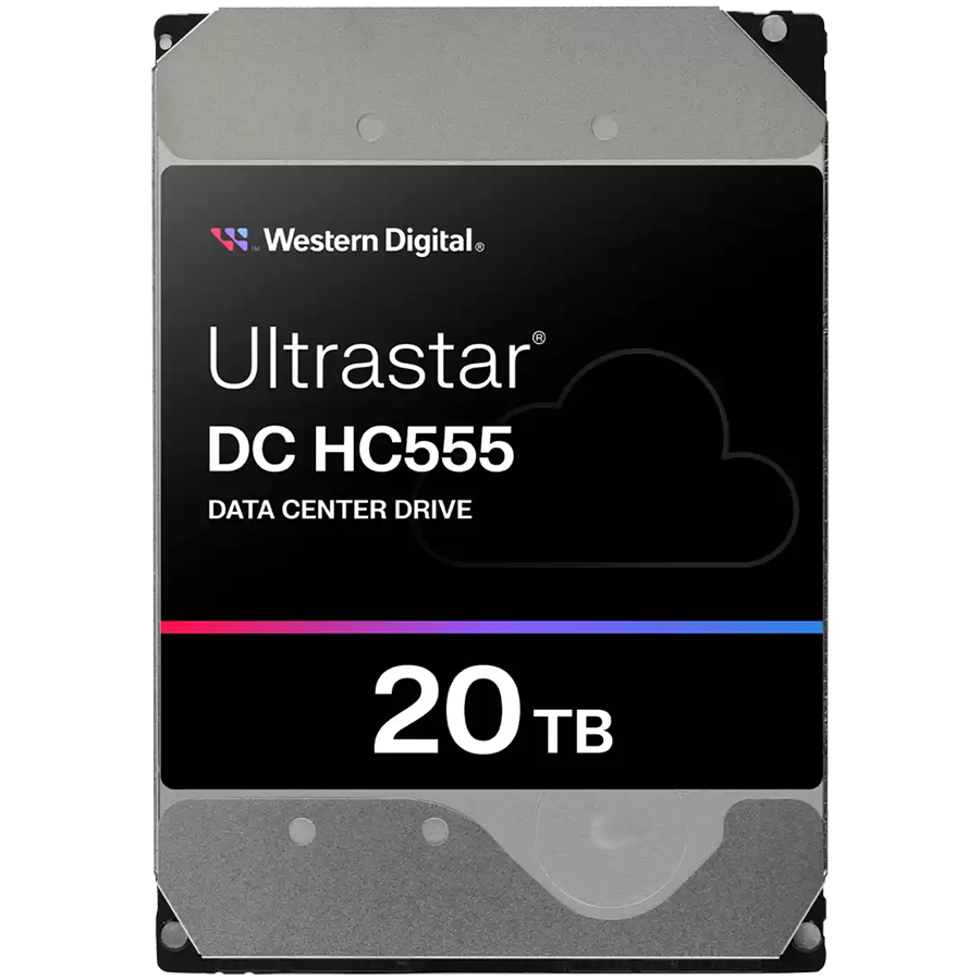 HDD Server WD Ultrastar DC HC555 20TB 512e SE, 3.5"", 512MB, 7200 RPM, SATA, SKU: 0B48724 "WUH722020CLE6L4"