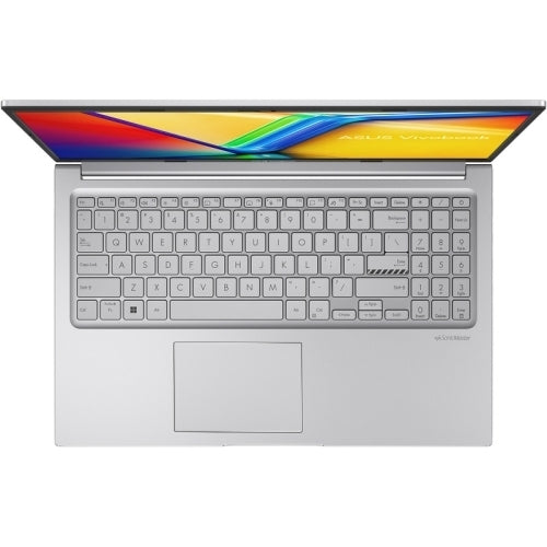 Notebook ASUS VivoBook 15", Intel Core i3-1315U, 15.6 inch, RAM 8GB, SSD 512GB, Intel UHD Graphics, No OS, Cool Silver " X1504VA-BQ2528" (timbru verde 3.5 lei)