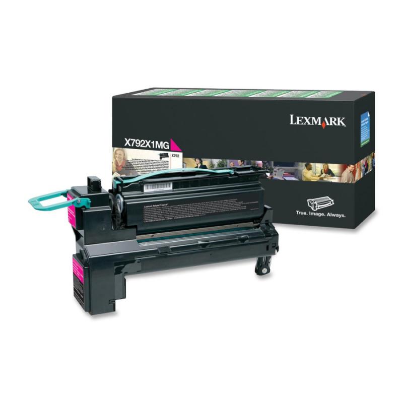 Toner Original Lexmark Magenta, X792X1MG, pentru X792 Series, 20K, 